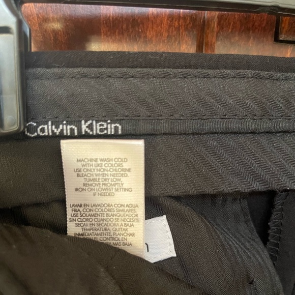 Calvin Klein black suit pants, size 12 regular - Picture 7 of 7